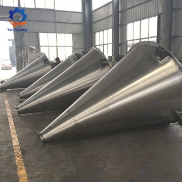 Mesin mixer sekrup kembar berbentuk kerucut untuk bubuk tinta