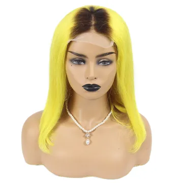 Cheap price 100% virgin indian short bob hair wigs,4x4 lace frontal 150% density straight bob lace frontal wigs