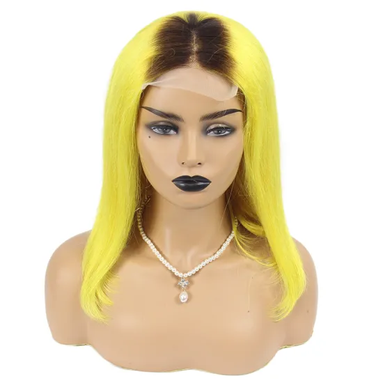 Cheap price 100% virgin indian short bob hair wigs,4x4 lace frontal 150% density straight bob lace frontal wigs