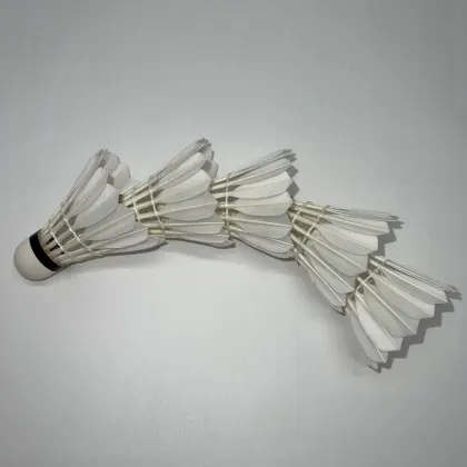TCX PRO Most Durable Goose Feather Shuttlecock for Advanced Badminton Players