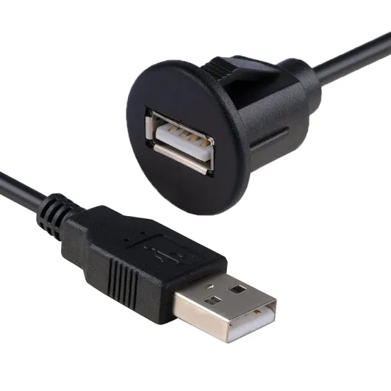 OEM wholesale Male to Female waterproof USB2.0 cable