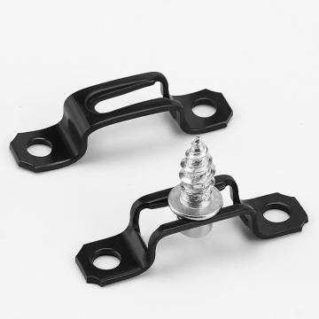 Invisible Connector for Kitchen Cabinets - Recessed Screw Bracket