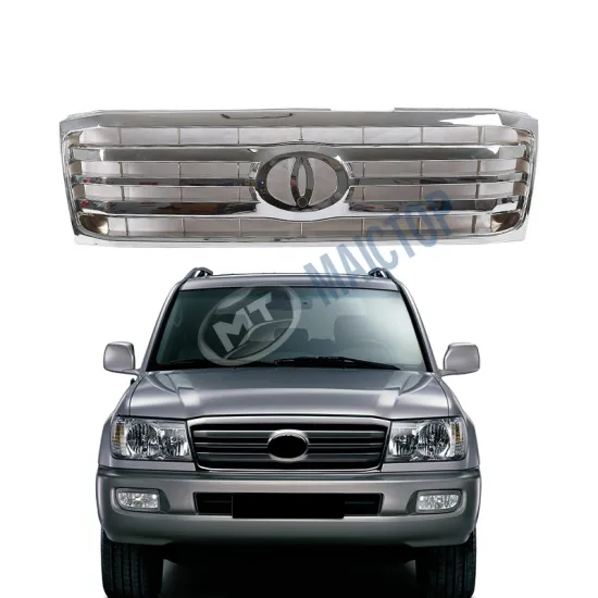 Maictop Chrome Front Bumper Grille for Land Cruiser LC100 Series (2003-2007)