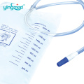 luxury 2000ml T valve collection urinary drainage bag