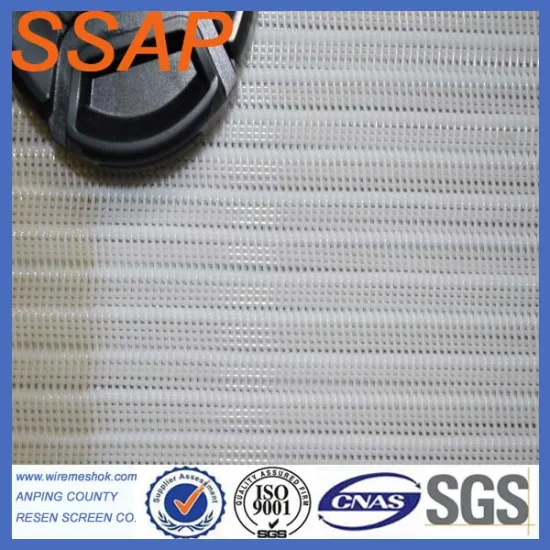 Manufacture 100%polyester spiral filter mesh fabric