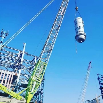 Zoomlion ZCC5000: 500 ton ağır hizmet tipi hidrolik sürükleme hattı paletli vinç