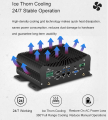 PC Industri Komputer Fanless W/RS232 RS485 GPIO 3G/4G