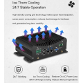 PC Industri Komputer Fanless W/RS232 RS485 GPIO 3G/4G