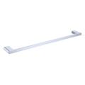 Rail serviette mural pour salle de bain Chrome fini