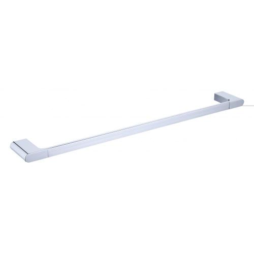 Rail serviette mural pour salle de bain Chrome fini