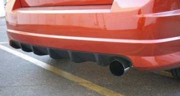 08-09 Dodge Calibre STR-4 Difusor trasero Fibra de carbono