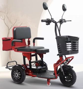 Electric tricycle can carry people at home