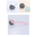 Stainless steel wire ball dishwashing brush small tool