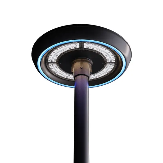 Latest Solar-Powered Round Garden Lamp with LED Lights: Waterproof and High-Pole Design for Villa, Landscape, Community, and Garden Use