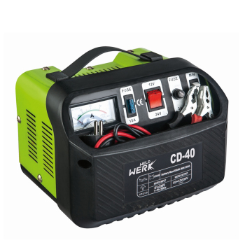 Green Black Max 24V CE ROHS Power Metal Battery Booster Charger