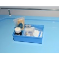 Bandeja de curativo médico de plástico