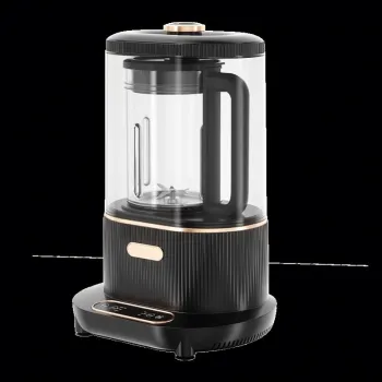 High-Speed Heating Soup Maker: Commercial Blender with Stainless Steel Processor