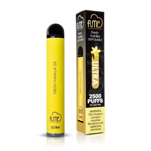 원래 Fume Ultra 일회용 vape 펜 2500 퍼프