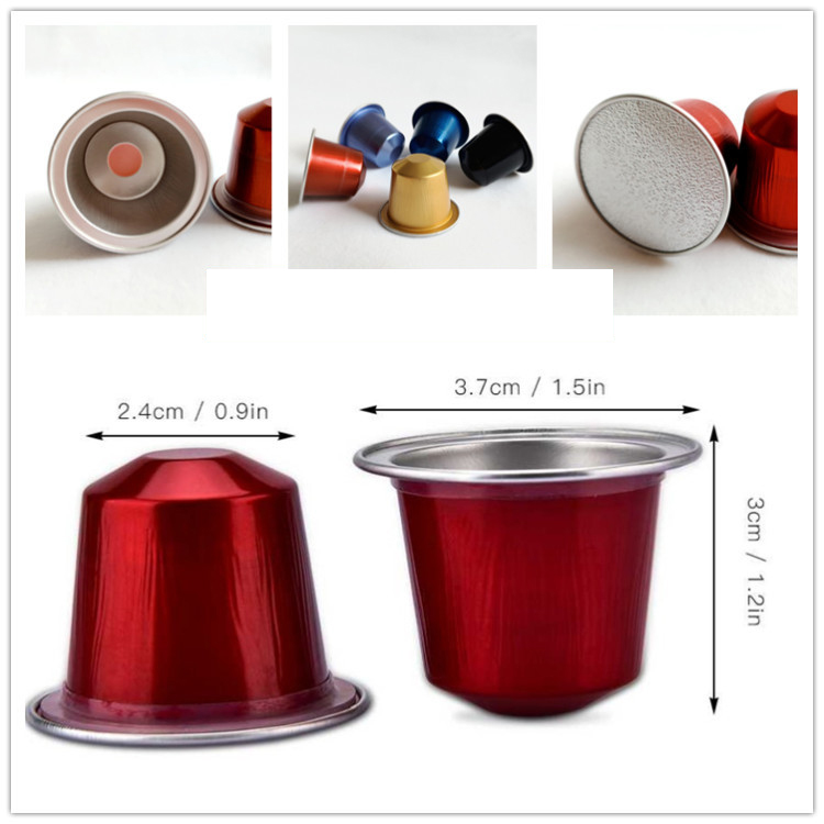 Disposable Coffee Capsules Compatible Nespresso Capsules with Ground Coffee  - China Ground Coffee, Coffee Capsules