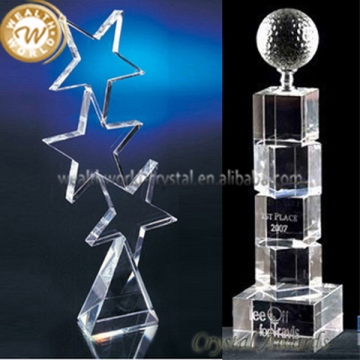 Super quality new products beautiful blank crystal glass award