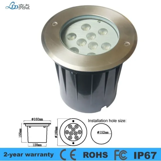 LD-DM160-9 Top quality IP67 9w high power led underground light