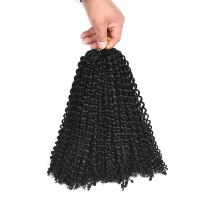 cheap water wave crochet hair mali bob kinky curly crochet hair extensions mali bob twists 8inch
