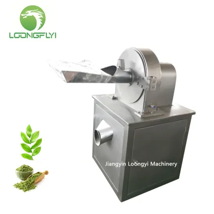 Black green tea plastic pulverizer grinding machine
