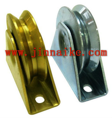 High quality iron sliding gate roller for sliding gate