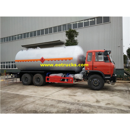 6x4 25 M3 Propane Gas Tank Trucks