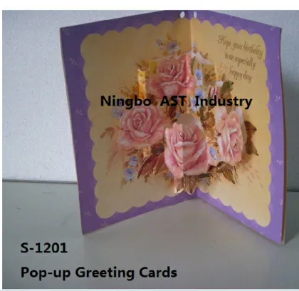 Pop-up Greeting Cards Greeting Cards Music Greeting Card