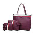 Pure Color con gran capacidad Simple Classical Tote-Bag