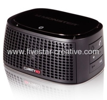 Monster ClarityHD Precision Micro Bluetooth Speaker Black 