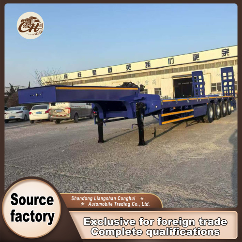 تریلر کم تخت 4 محوره