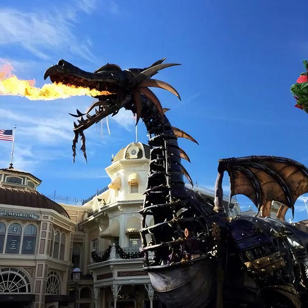 Interactive Dragon Fire