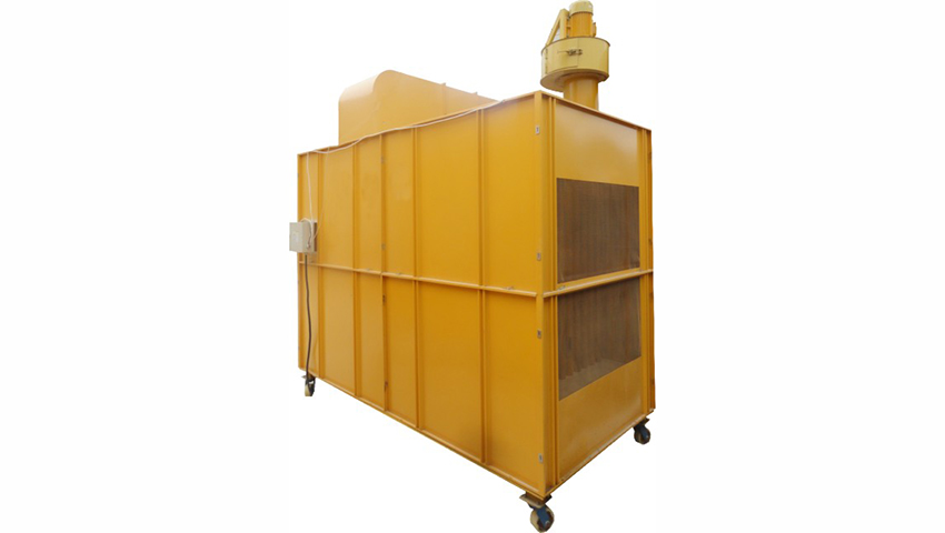 Air heater for grain drying