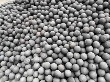 Cast iron balls and steel balls