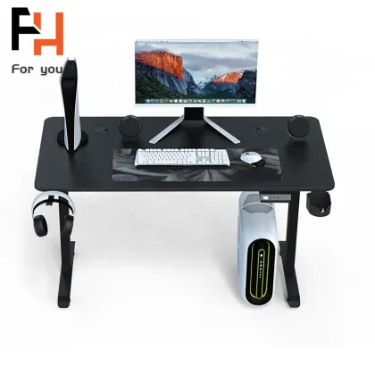 RTS Portable Oak Adjustable Table for Office Height