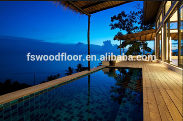 burma teak swimming pool outdoor decking