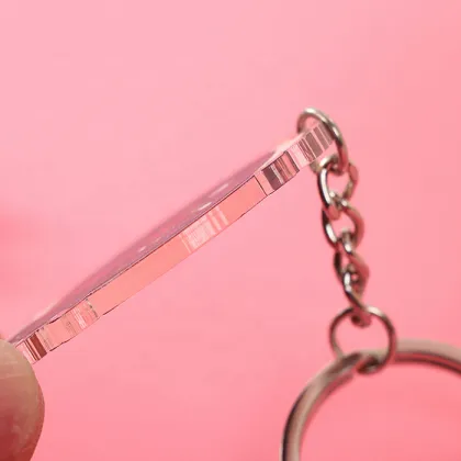 Custom Clear Acrylic Demon Slayer Keychain - Make Your Own Transparent Souvenir