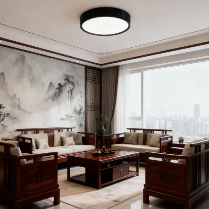 LED ceiling light for smooth lighting