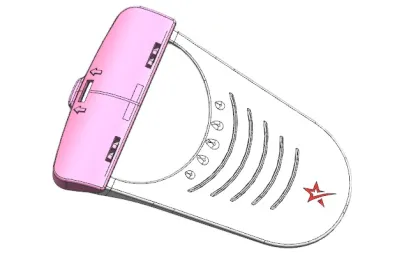 Lady razor/bikini razor mold razor