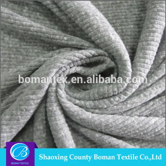 TCR knit rib fabric