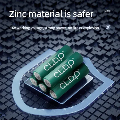 CLDP 1.6V 800mWh Zn-Ni rechargeable double a battery