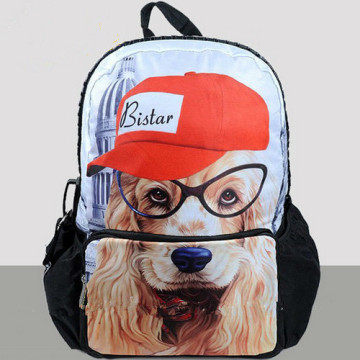 Poly Cool Print Backpack, Travel Bags, Sports Bag (HS376)