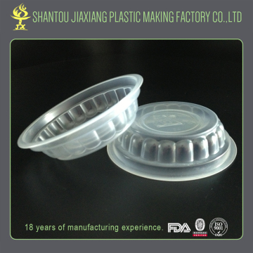 Custom design clear hard plastic cups for sauce