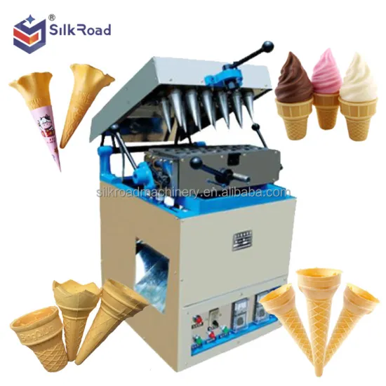 Automatic Cone Ice Cream Wafer Bake Machine