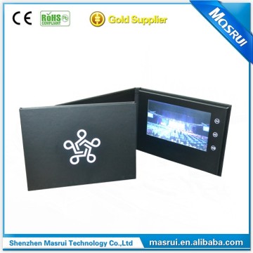 luxury advertising video brochure VIP gift for Famous Car Brand marketing tools