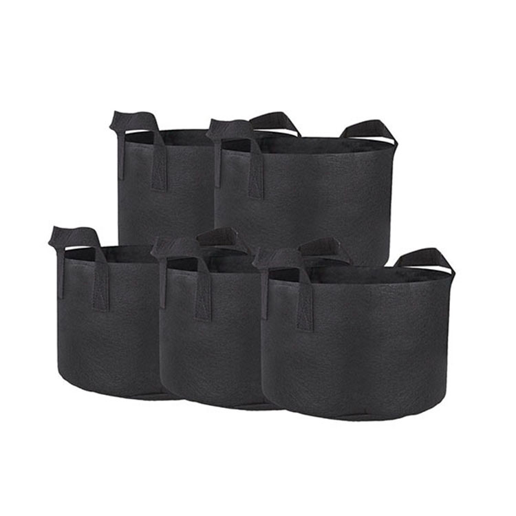 2017 High Quality Black Fabric Grow Bags