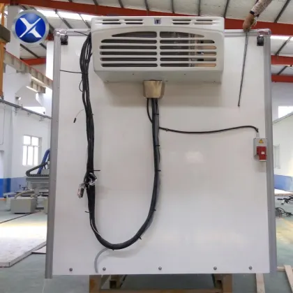 heat insulation refrigerated trucks for frozen foods to fresh produce