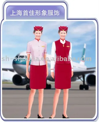 airline stewardess uniforms